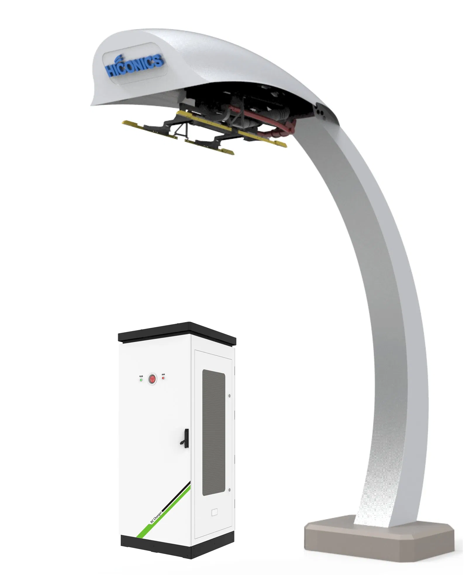 High-Efficiency Pantograph 300kw Super Charging Solution for Electric Vehicles