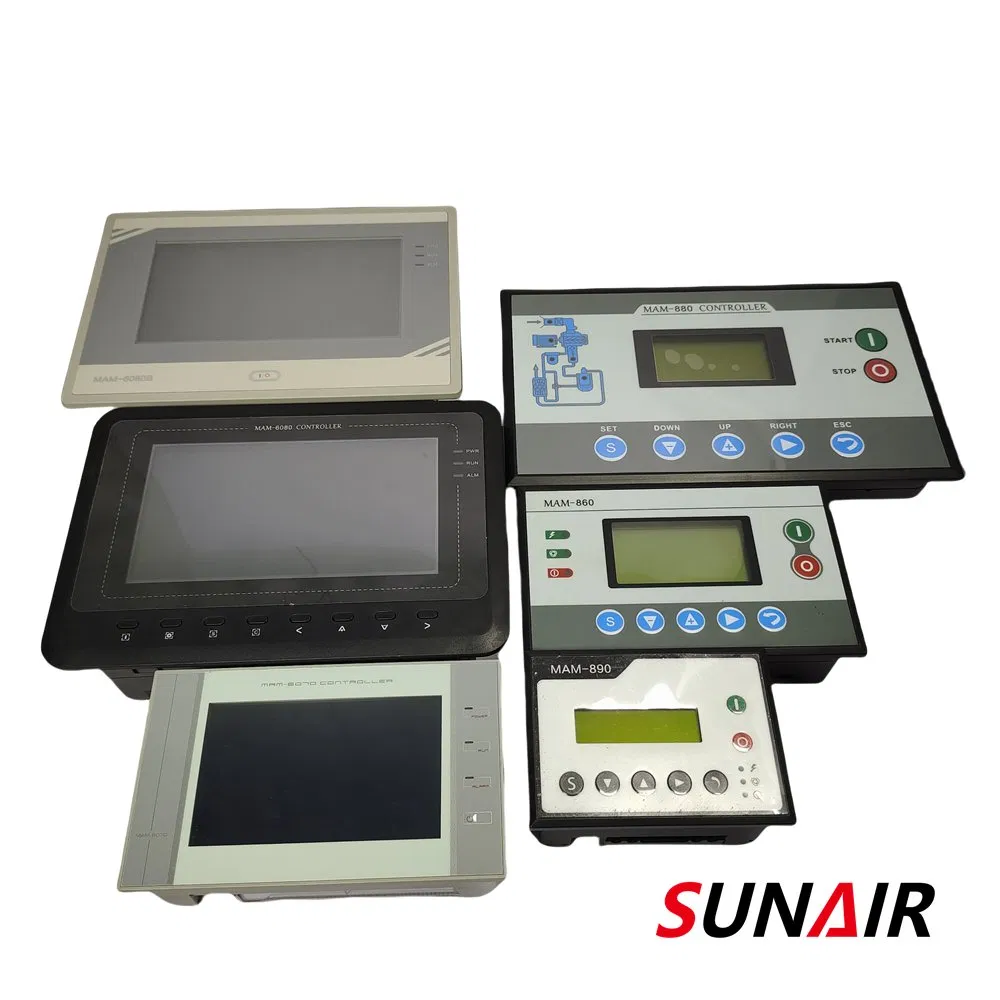 Electronic PLC Controller Mam6080 Access Control Panel Mam6080 for Screw Air Compressor