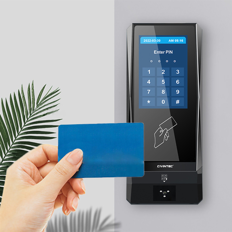 3.5 Inch Touch Screen RFID NFC Door Access Control System for Home Apartment Buildings