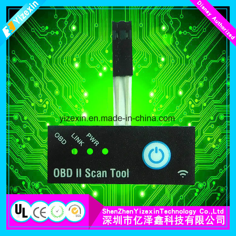 Aluminum Security Access Control Panel, Electric Wall Switch