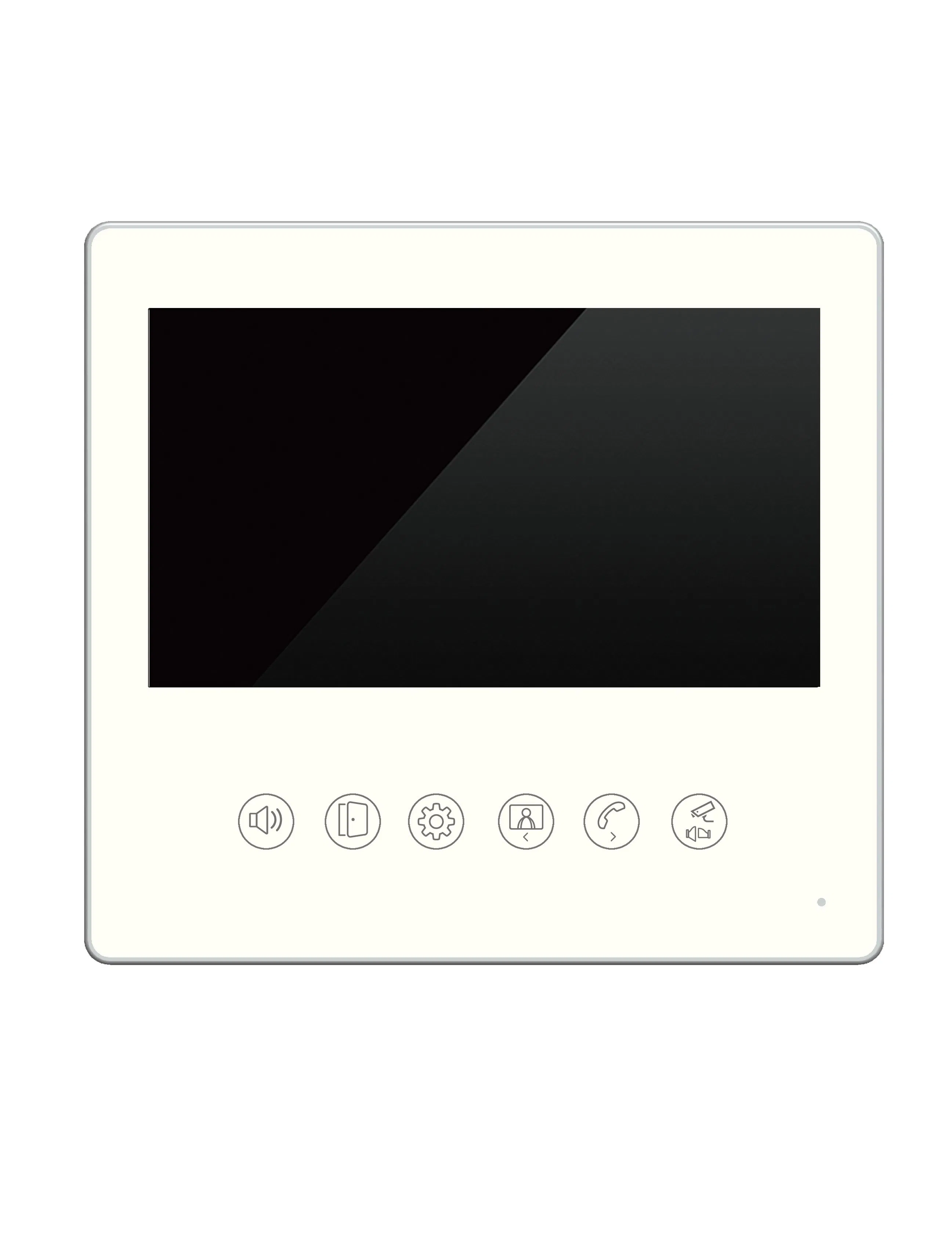 Acrylic Mirror Ultimate 7inch Touch Button OSD Memu Video Doorphone