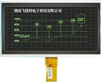 10.1 Inch 1280X800 Free Viewing Angle IPS LCD Display Touch Screen for Access Control Device