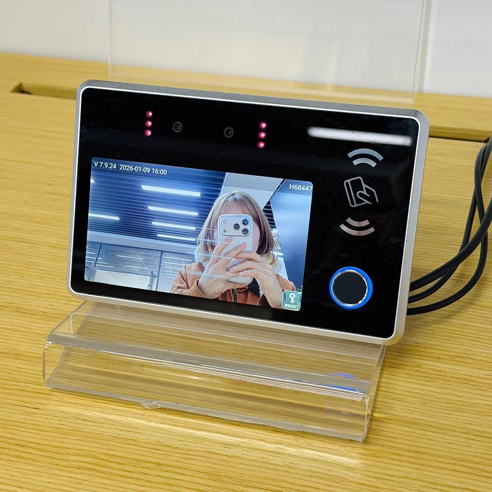 5-Inch LCD Screen Cloud-Based Management Android Biometric Face Recognition Access Control Device System for Security Access System