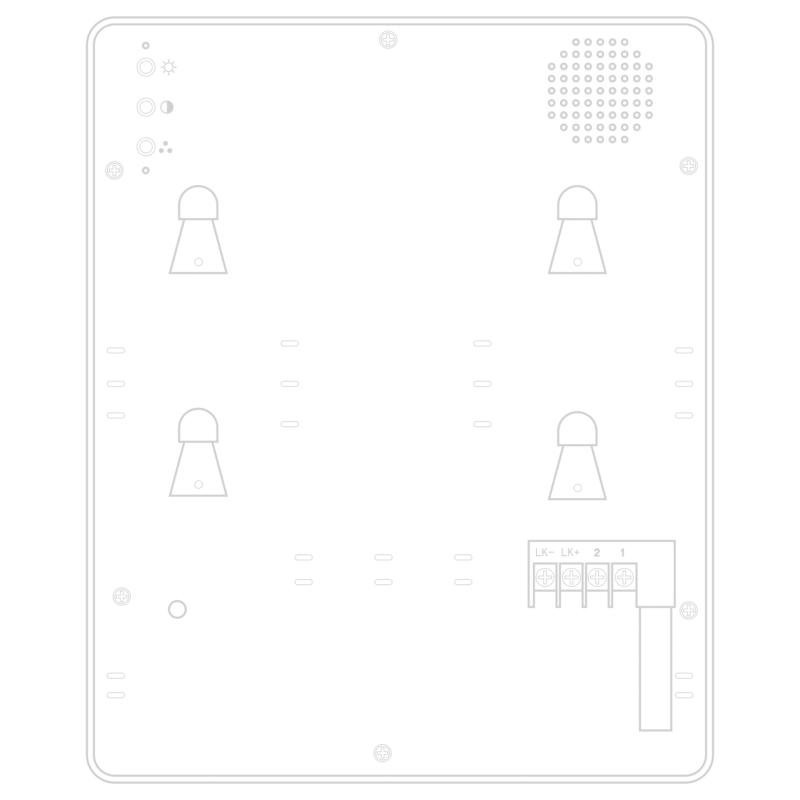 2 Wires Visitor Monitoring Doorbell Touch Button Indoor Monitor Outdoor Camera Support Night Vision Video Door Phone Intercom