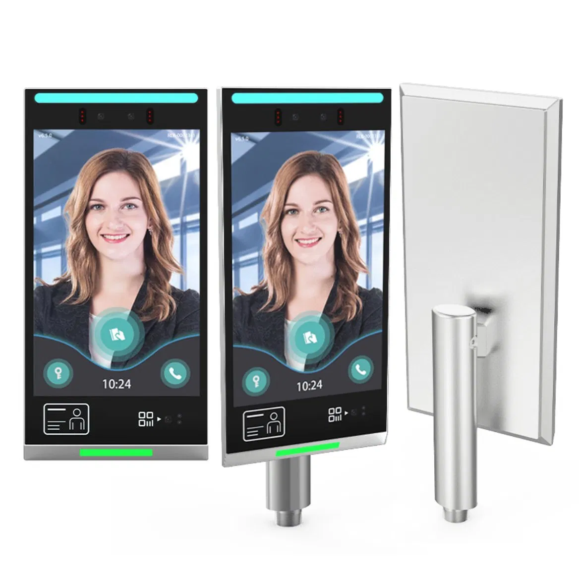 10 Inch Wall-Mounted Source Factory Manufacturing Facial Recognition Door Access Control System