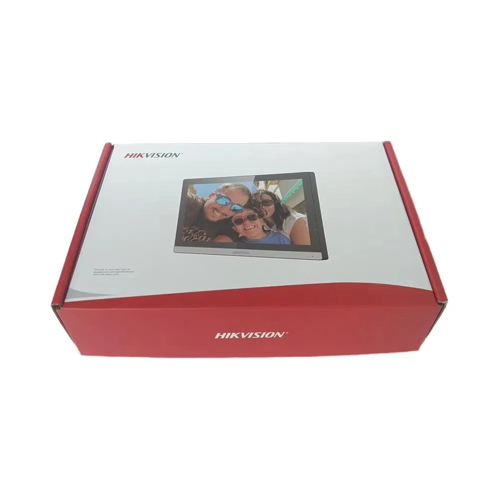 Hikvision Ds-Kh6350-Wte1 7-Inch IPS Touchscreen IP Intercom Indoor Station with Poe &amp; WiFi