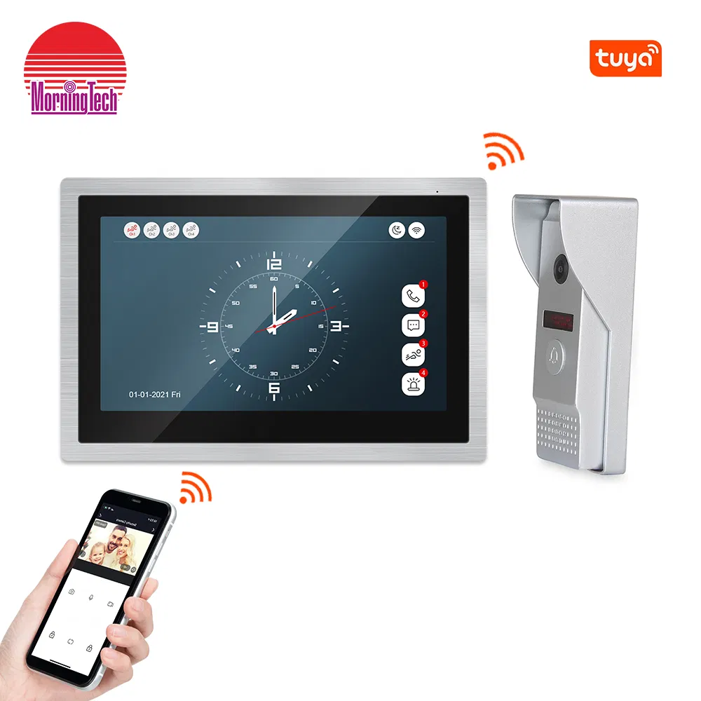 2021 Multi Video Phone Door Wireless Video Intercom Smart Doorbell Video Wireless Intercom Camera Door Phone Intercom Door Bell