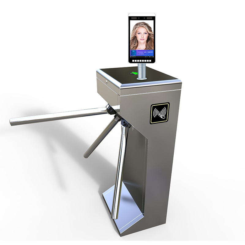 Shenzhen Face Recognition IC Card Reader Swing Barrier Gate Facial Recognition Door Access Control System