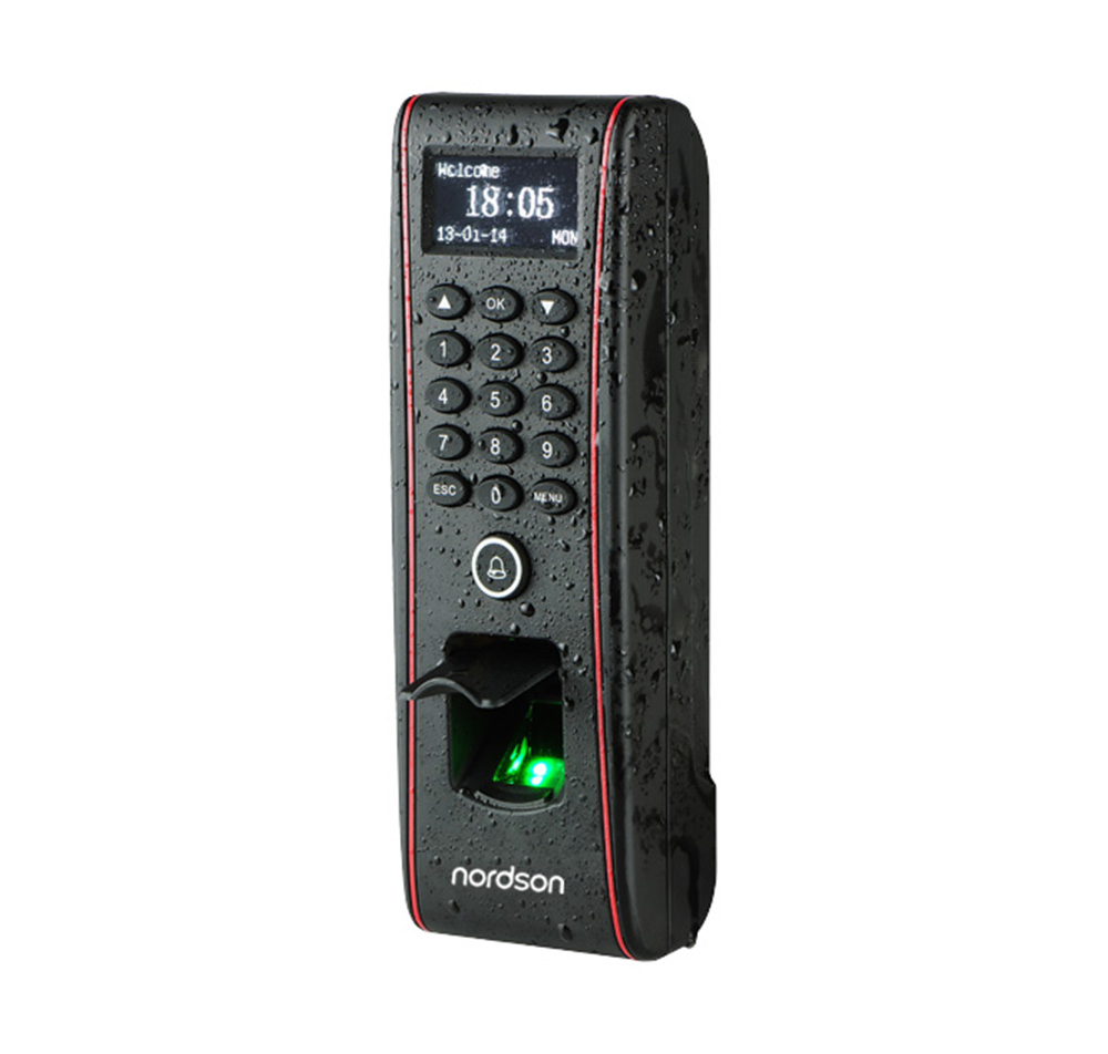 Waterproof IP65 Outdoor Time Attendance Fingerprint Terminal Biometric Fingerprint Safe Elevator Access Control System