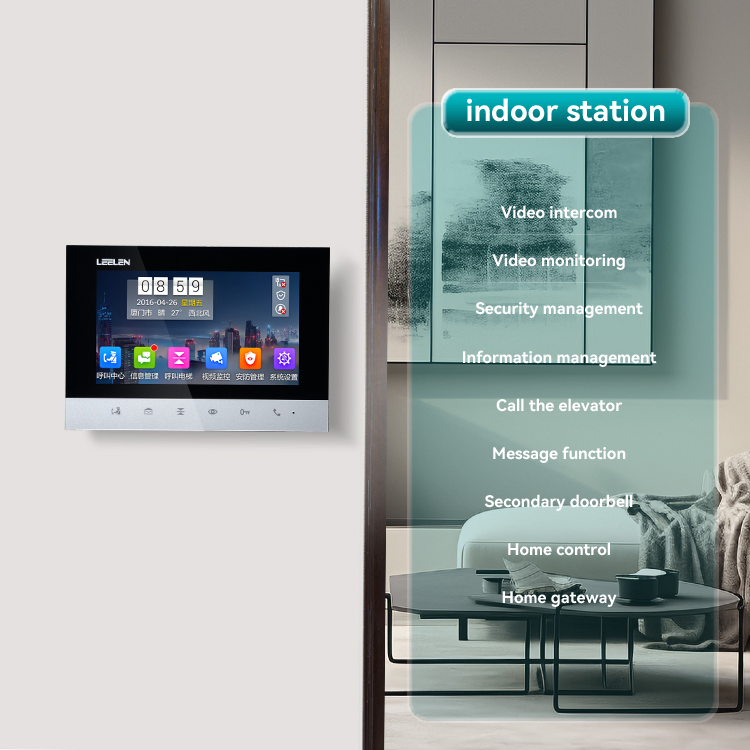 Leelen V31+M31 Wireless Smart Doorbell Intercom System Home Apartment Smart Video Door Phone Waterproof Video Doorphone WiFi