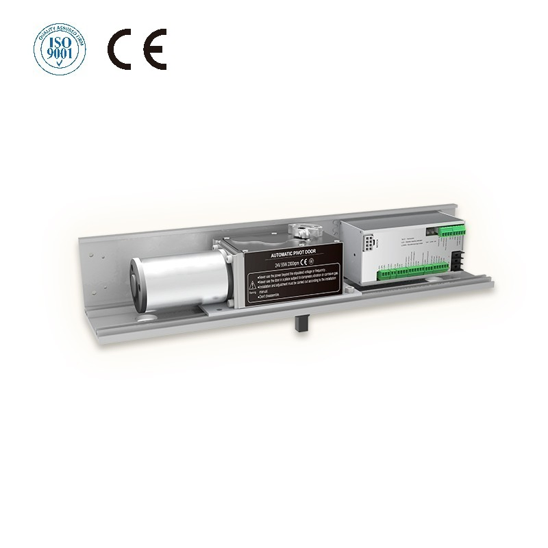 Turtech Ax100 Simple Luxury Glass Entry Modern Exterior Pivot Door System