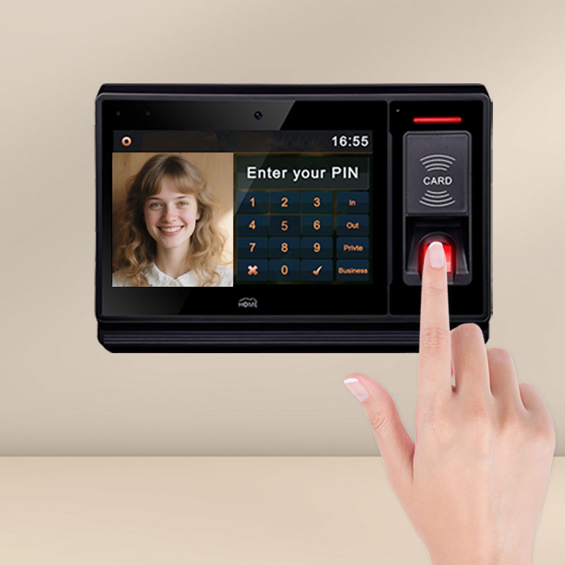 Cloud Web Based 9500 User APP Easy Operated RFID Access Control Time Attendance Management with Smart Card Reader