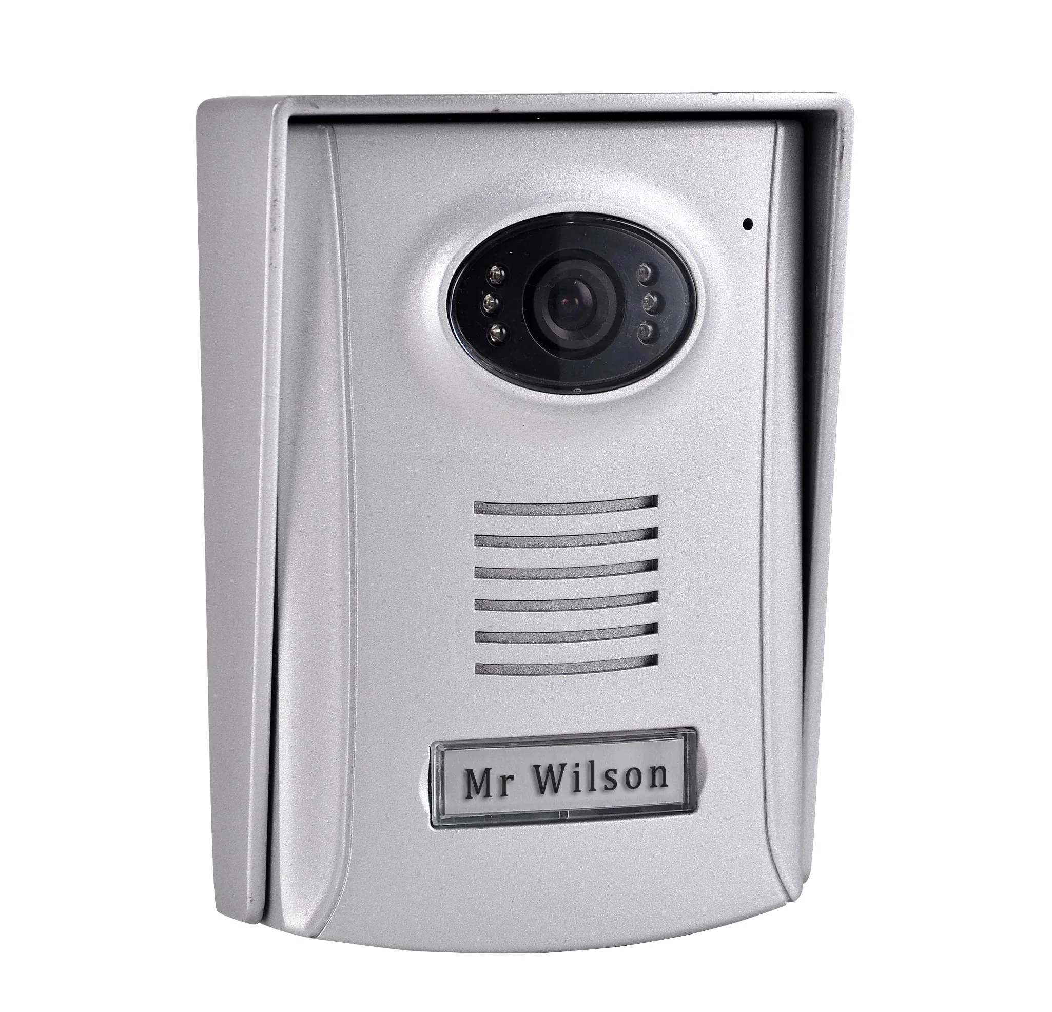 7 Inch Touch Button Control by Smart Phone Connect with IP Box Video Doorphone