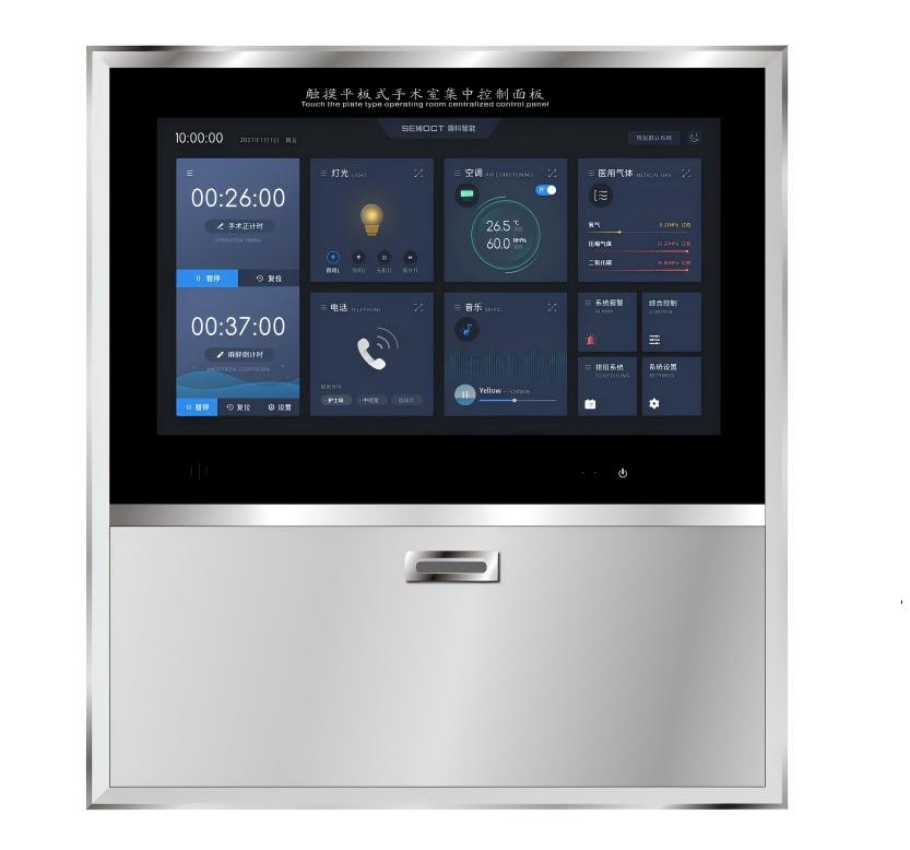 Fy-Tp-27 Smart Touch Screen Sound Air Conditioning Light Electrical Time Control Panel