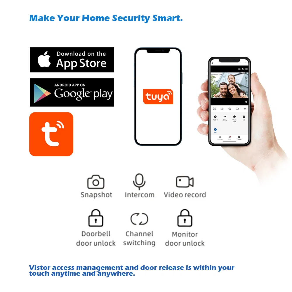 Video Door Phone Intercom System 3