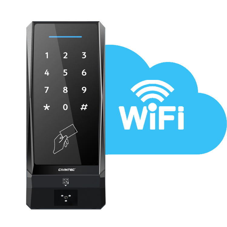 Security Gate Access Control Systems Swipe Card Door Access Control Systems APP to Control WiFi Access
