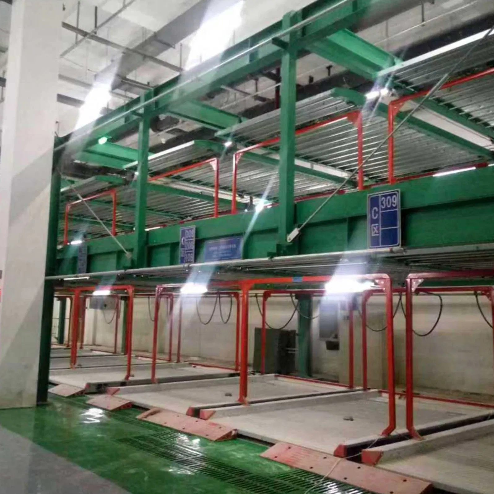 Versatile Application Three to Six Tier Puzzle Parking System Suitable for Hotels Hospitals Offices and Public Facilities