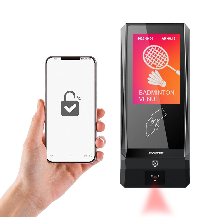 CT9 WiFi High Security Door Access Control System for Casino and Gaming with RFID Card Reader Qr Code Barcode Scanner