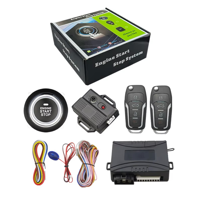 Keyless Entry Dual Remote Smart Security Car Alarm System