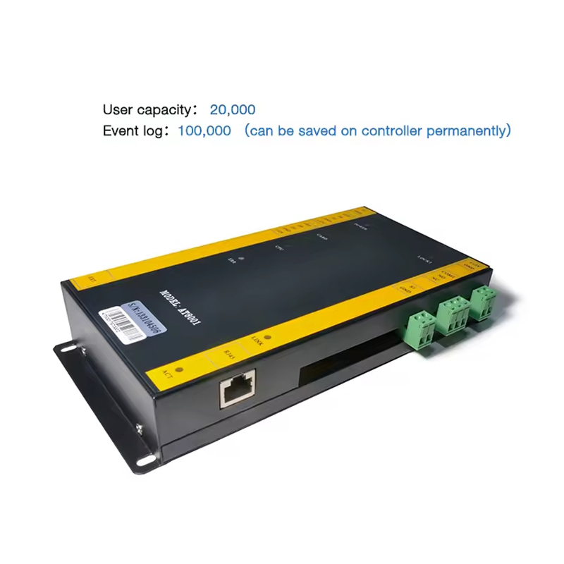 Metal Housing TCP IP Network Qr Code Reader Time and Attendance 1 Door Access Control