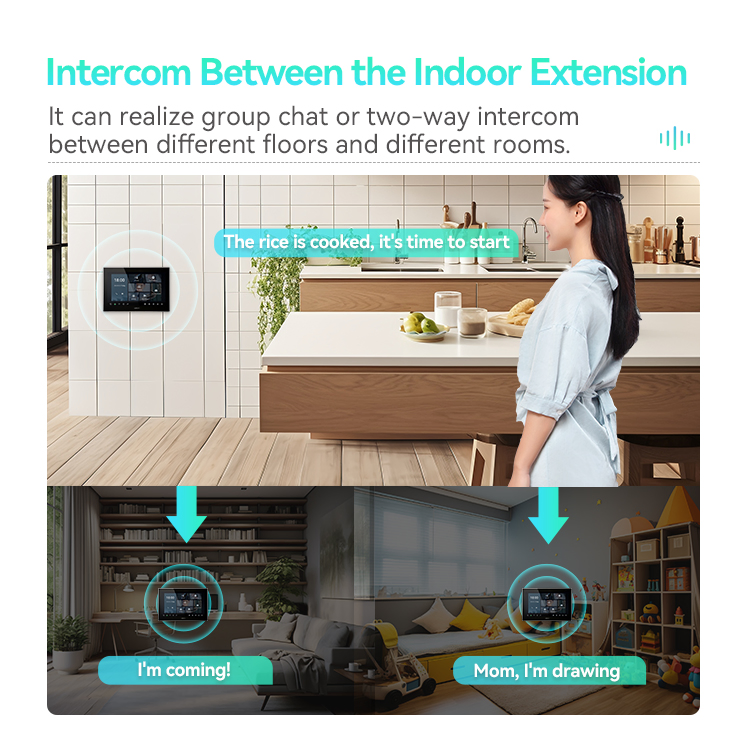 10.1 Inch Multi Apartment IP Intercom Building Video Intercom System V36 Ivideo Door Phone Access Control Indoor Station