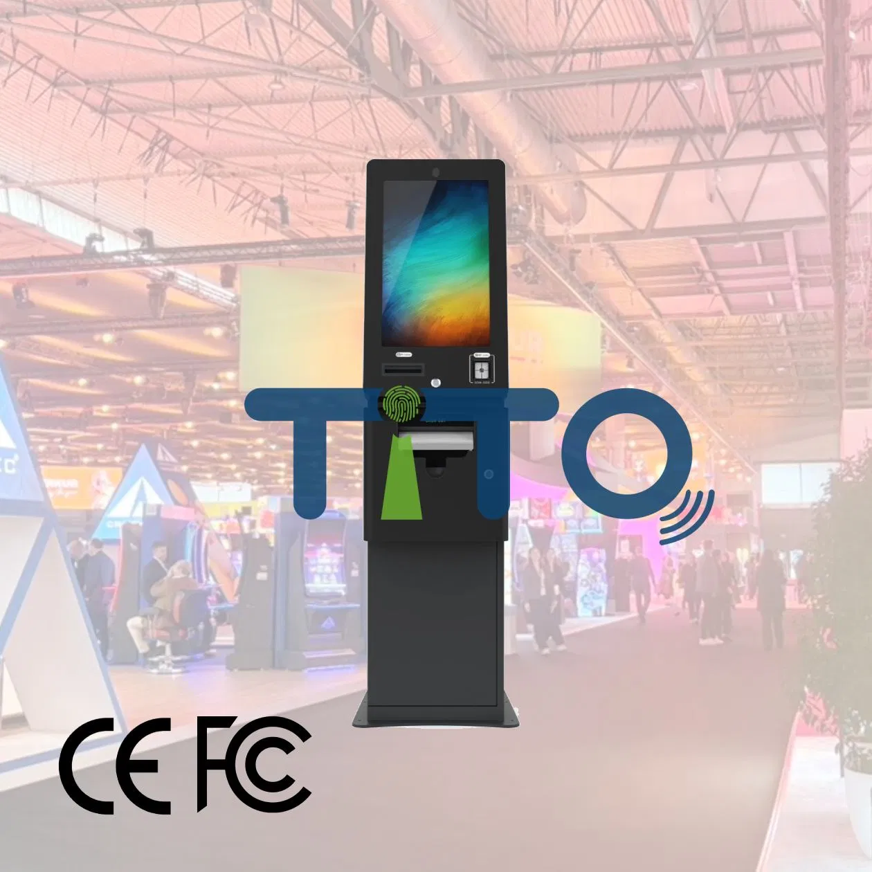 Self Payment Kiosk System for Skill Video Game Machine