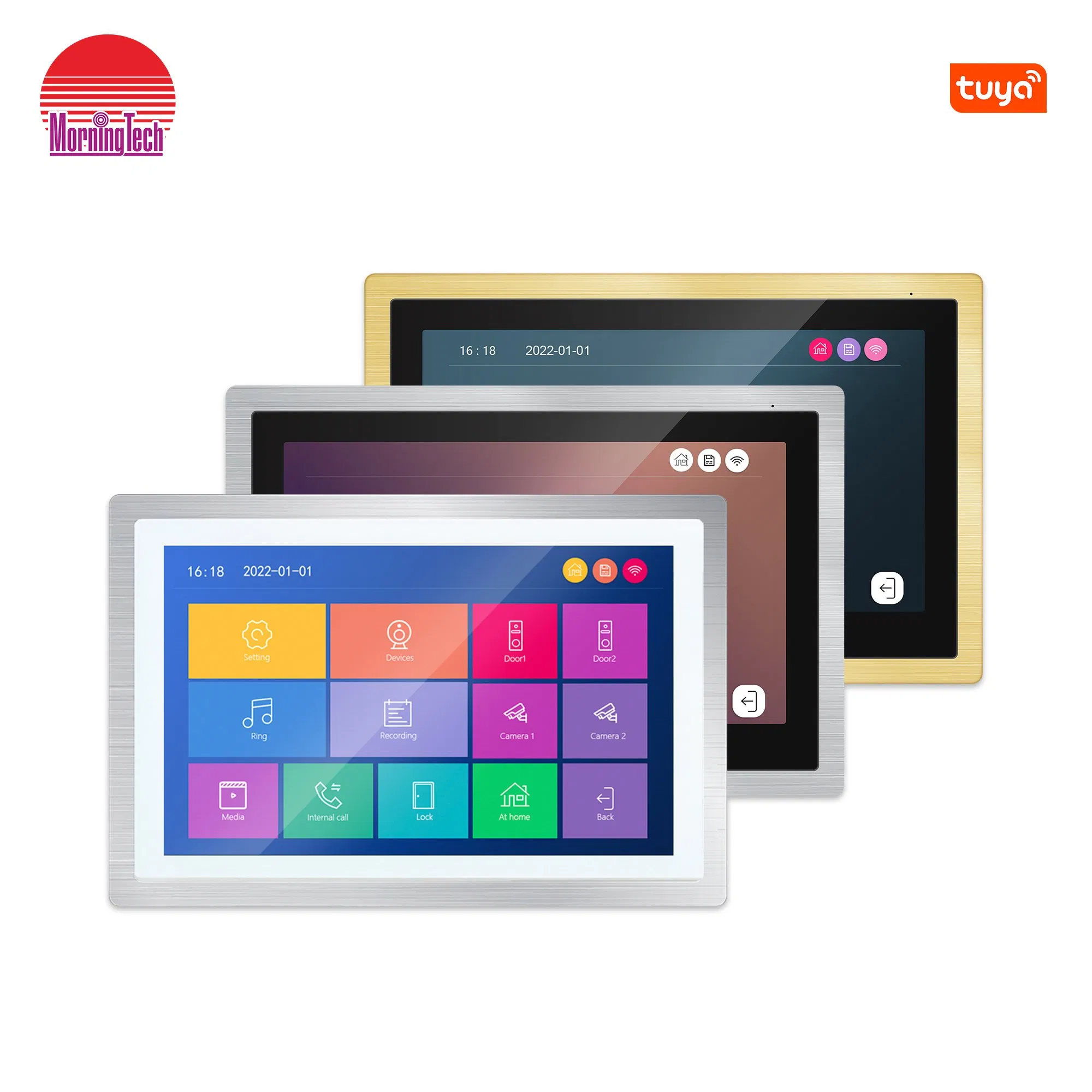 2021 Multi Video Phone Door Wireless Video Intercom Smart Doorbell Video Wireless Intercom Camera Door Phone Intercom Door Bell