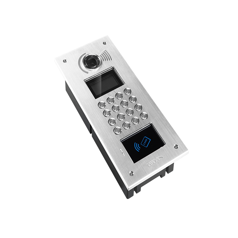 Leelen TCP IP Intercom System M10 Outdoor Station with Camera Touch Button Mechanical Button