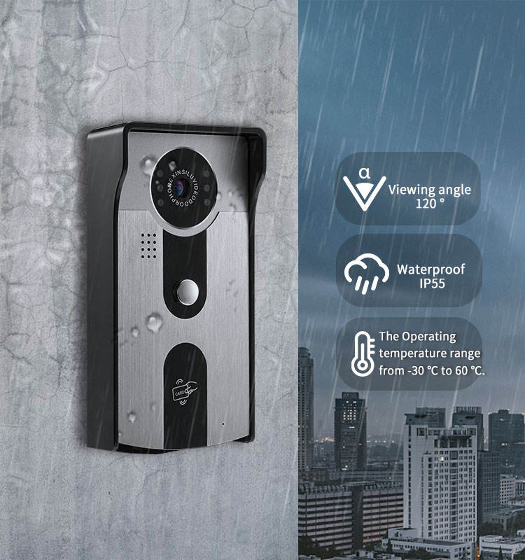 Good Quality Smart Video Doorbell with Waterproof Camera Video Door Phone System Intercom Doorbell