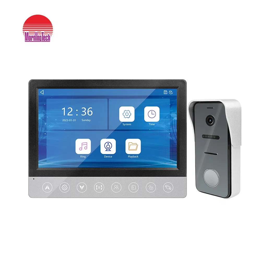 Factory Wholesale Intercom 2 Wire IP Video Intercom System for Villa Apartments Video Door Phone Video Intercom System Door Bell Doorbell