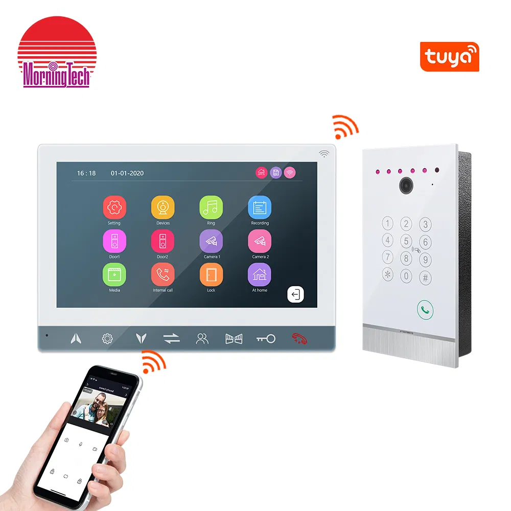 Smart Security Devices WiFi Video Door Phone Long Distance Villa Doorbell Intercom System Wireless Intercom