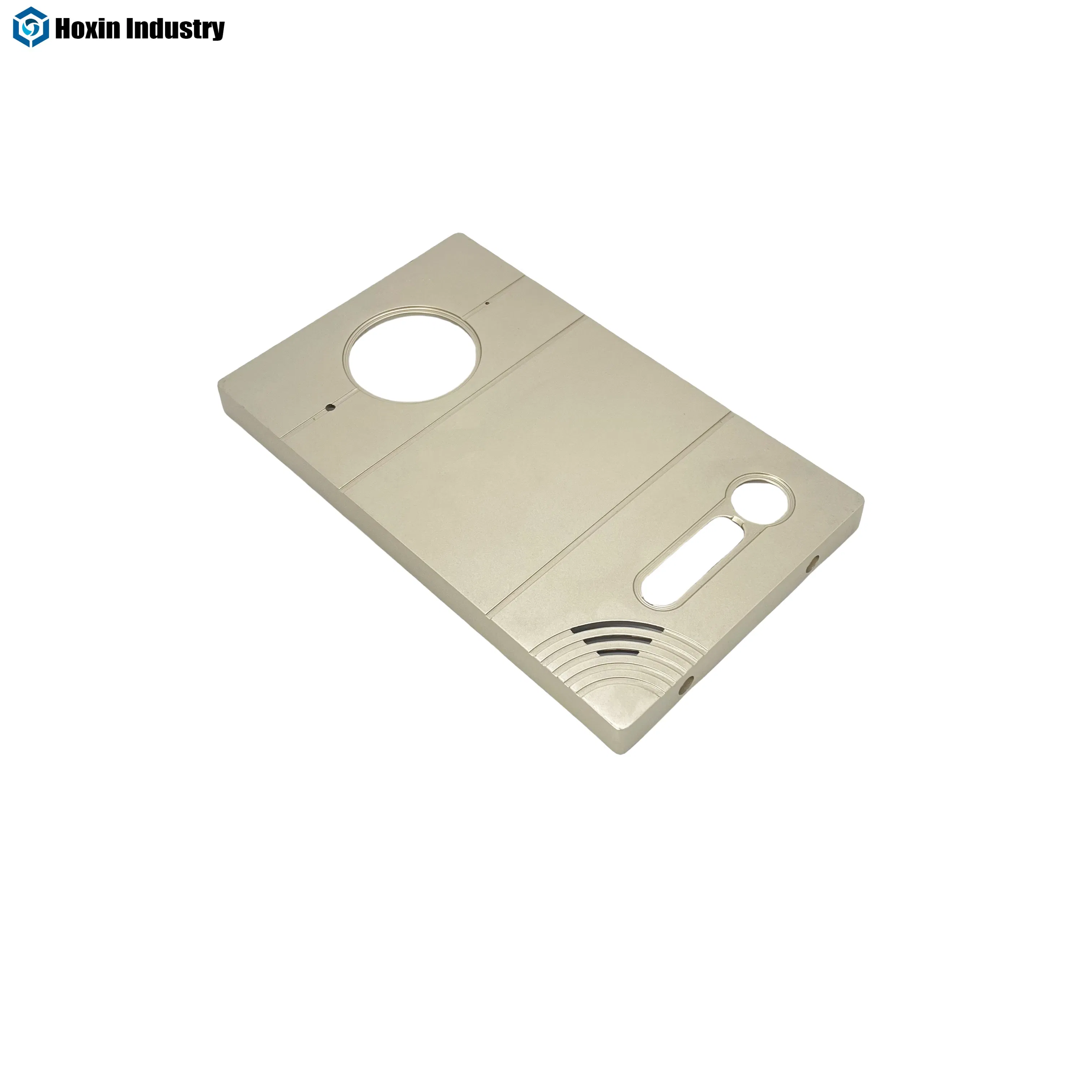 Customized Color Aluminum Die Casting Panel with Anodized Surface for Access Control