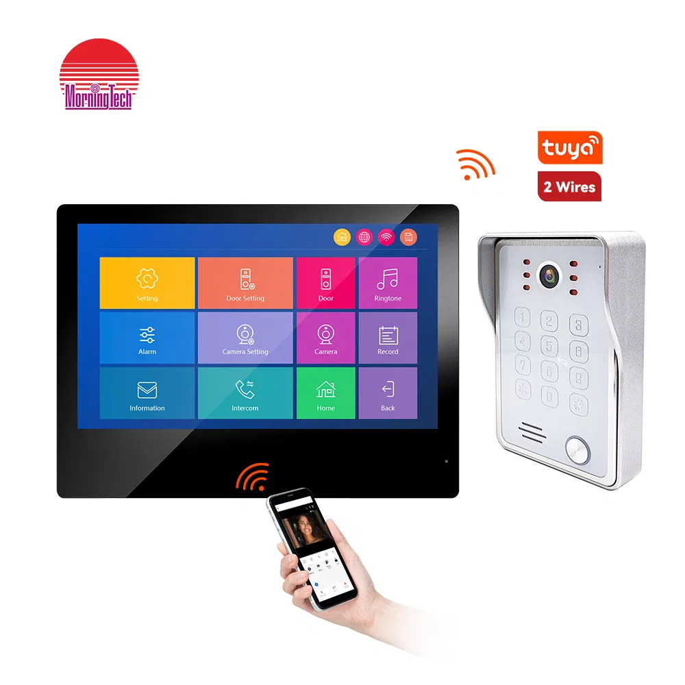 RFID Keypad Outdoor Station for 2 Wire 10inch Monitor