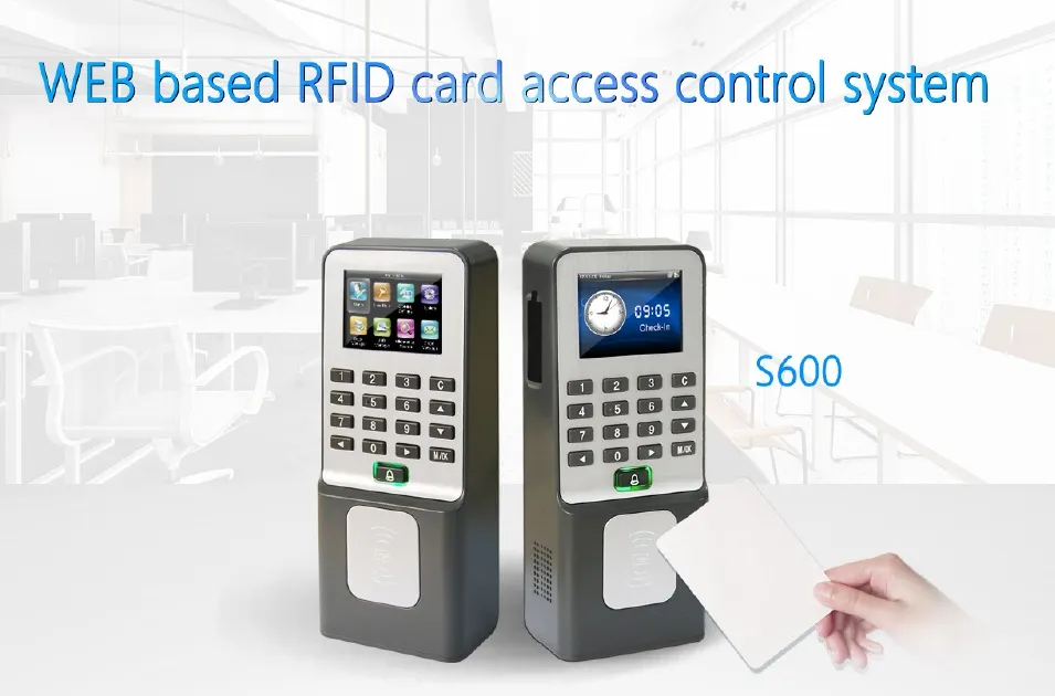 Web Based RFID Card Access Control system S600
