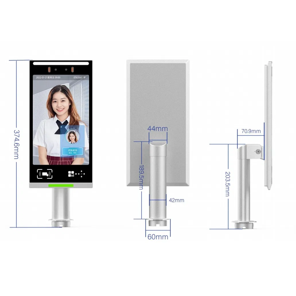 Smart 10.1-Inch Touch Screen Facial Recognition Door Lock Access Control System