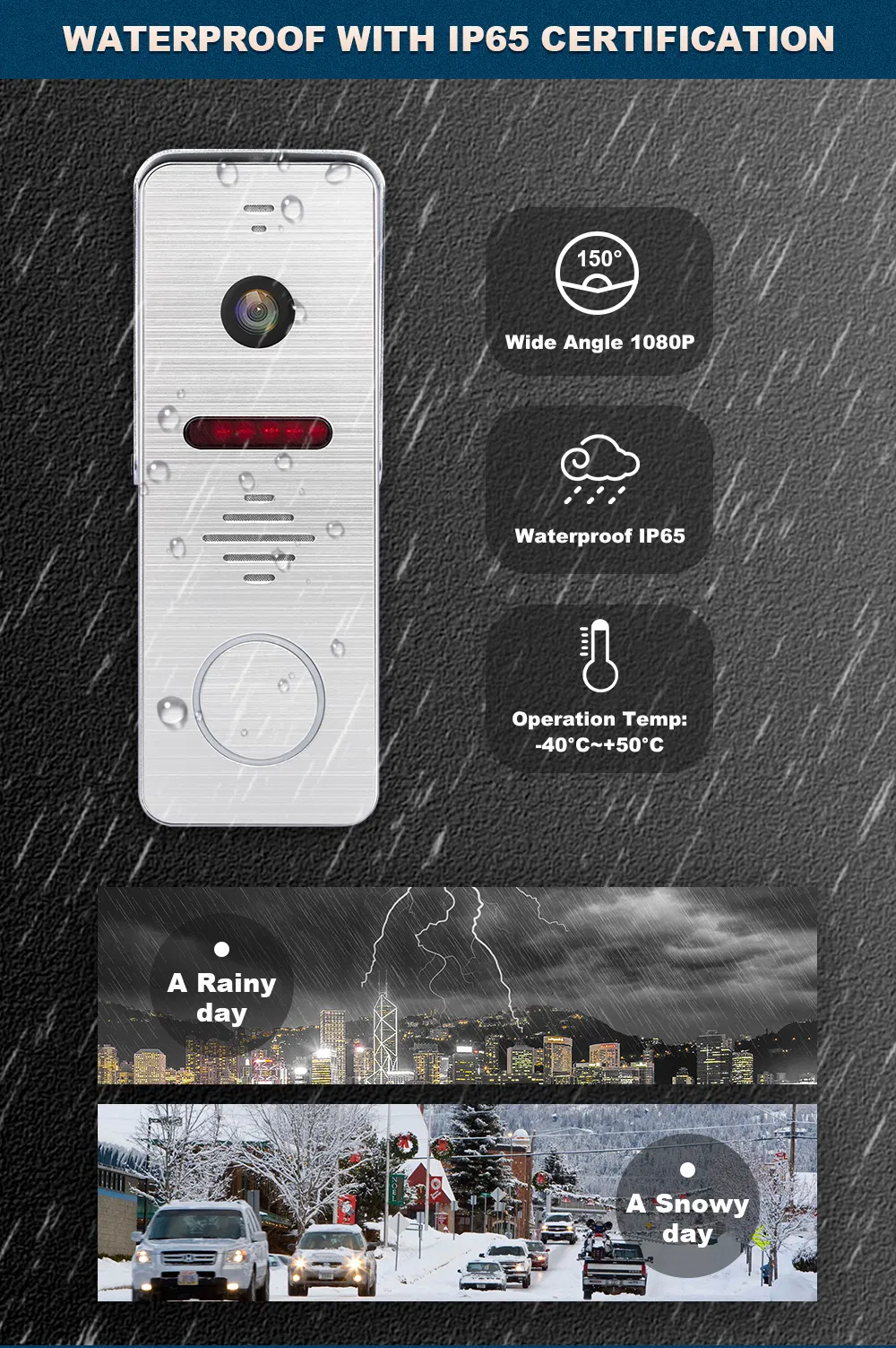 Video Doorphone Intercom 7