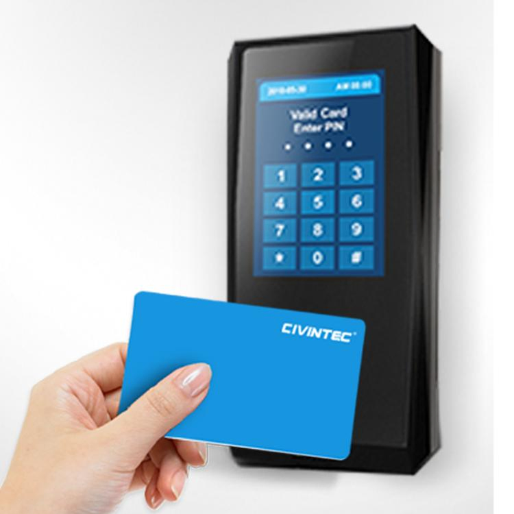 10000 Users Tct/IP Poe Single Door Access Control System Door Control Panel with BLE NFC Virtual Card Mobile APP