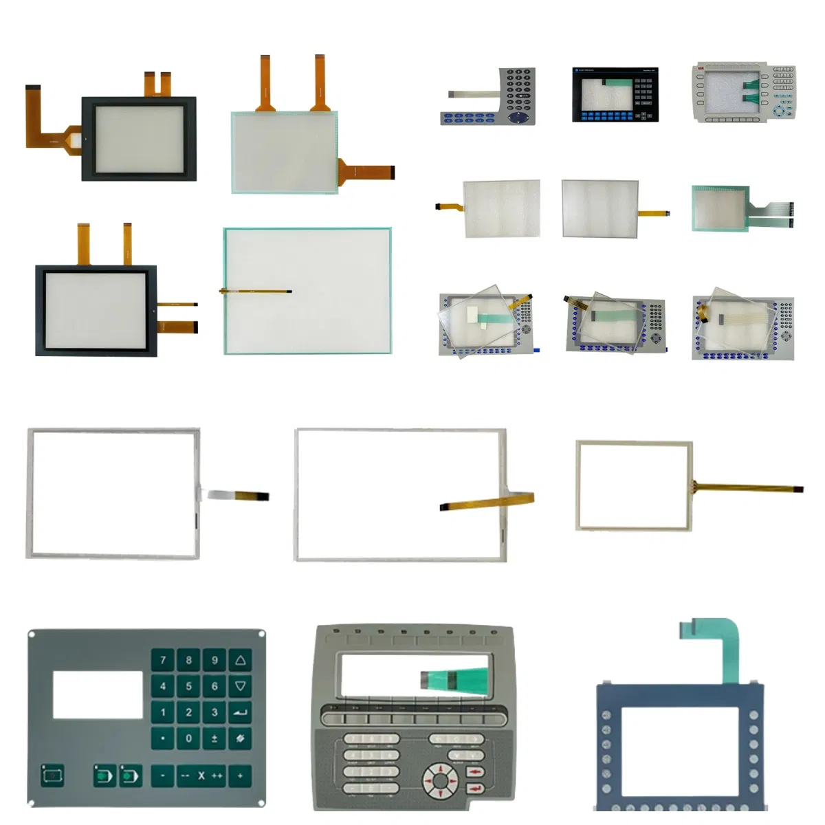 4.3 Inch 4-Wire Industrial Resistive Touch Screen for Electronic Access Control and Display Equipment