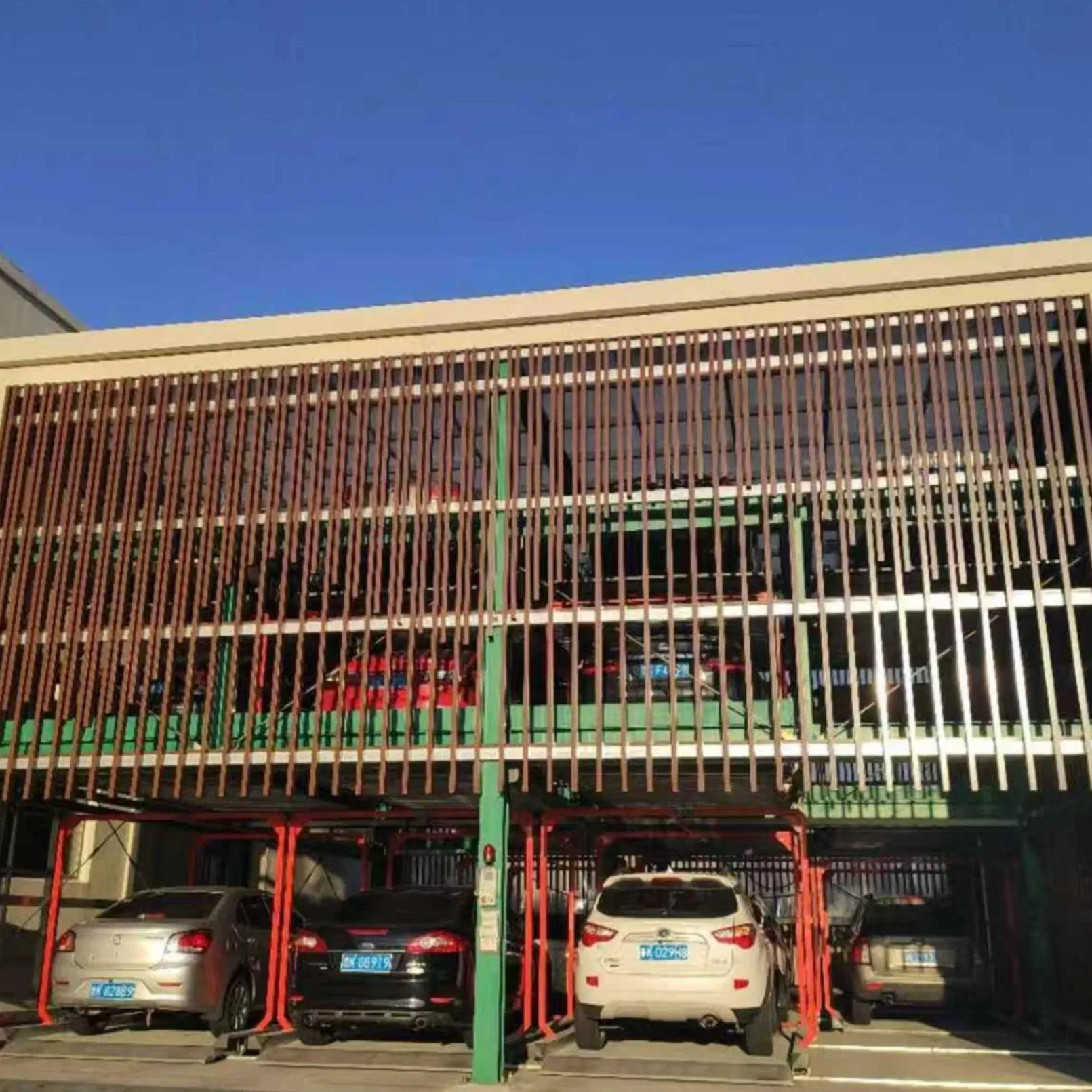 Versatile Application Three to Six Tier Puzzle Parking System Suitable for Hotels Hospitals Offices and Public Facilities