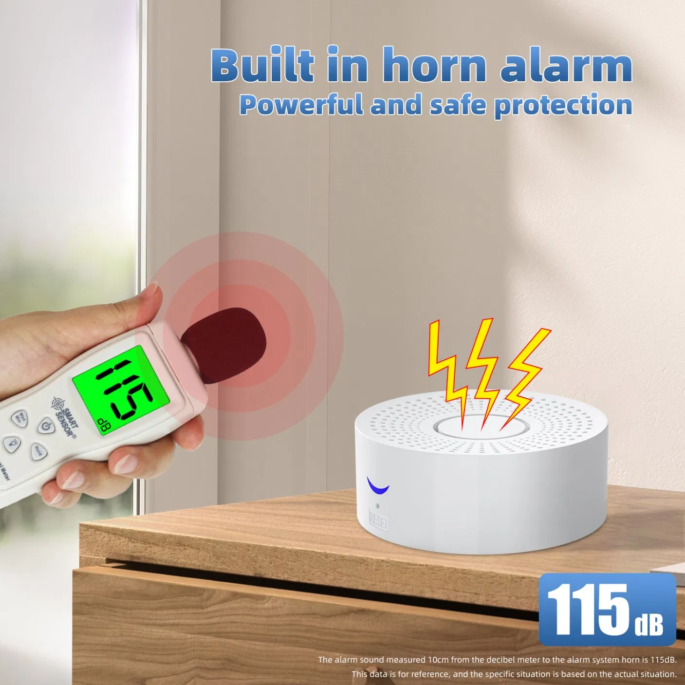 Smart Wireless Home Security Alarm System with Tuya APP Integration