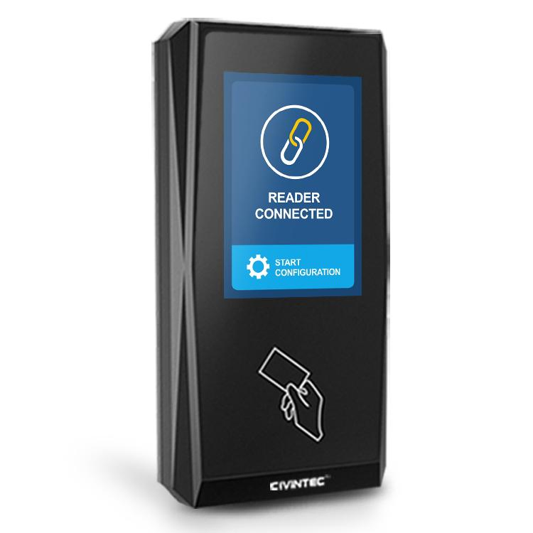 10000 Users Tct/IP Poe Single Door Access Control System Door Control Panel with BLE NFC Virtual Card Mobile APP