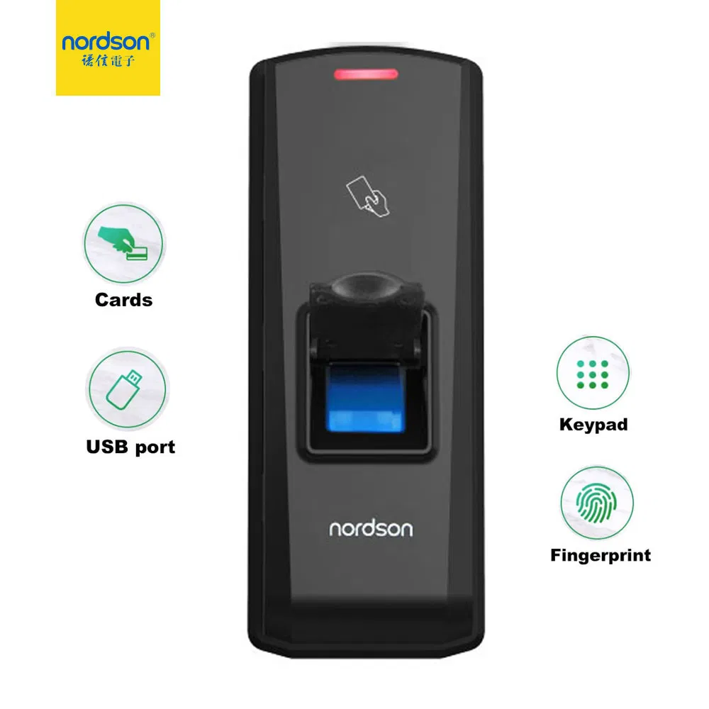 Digital Waterproof Outdoor Safe Biometric Fingerprint Scanner RFID Card Reader Access Control System with Keypad Option