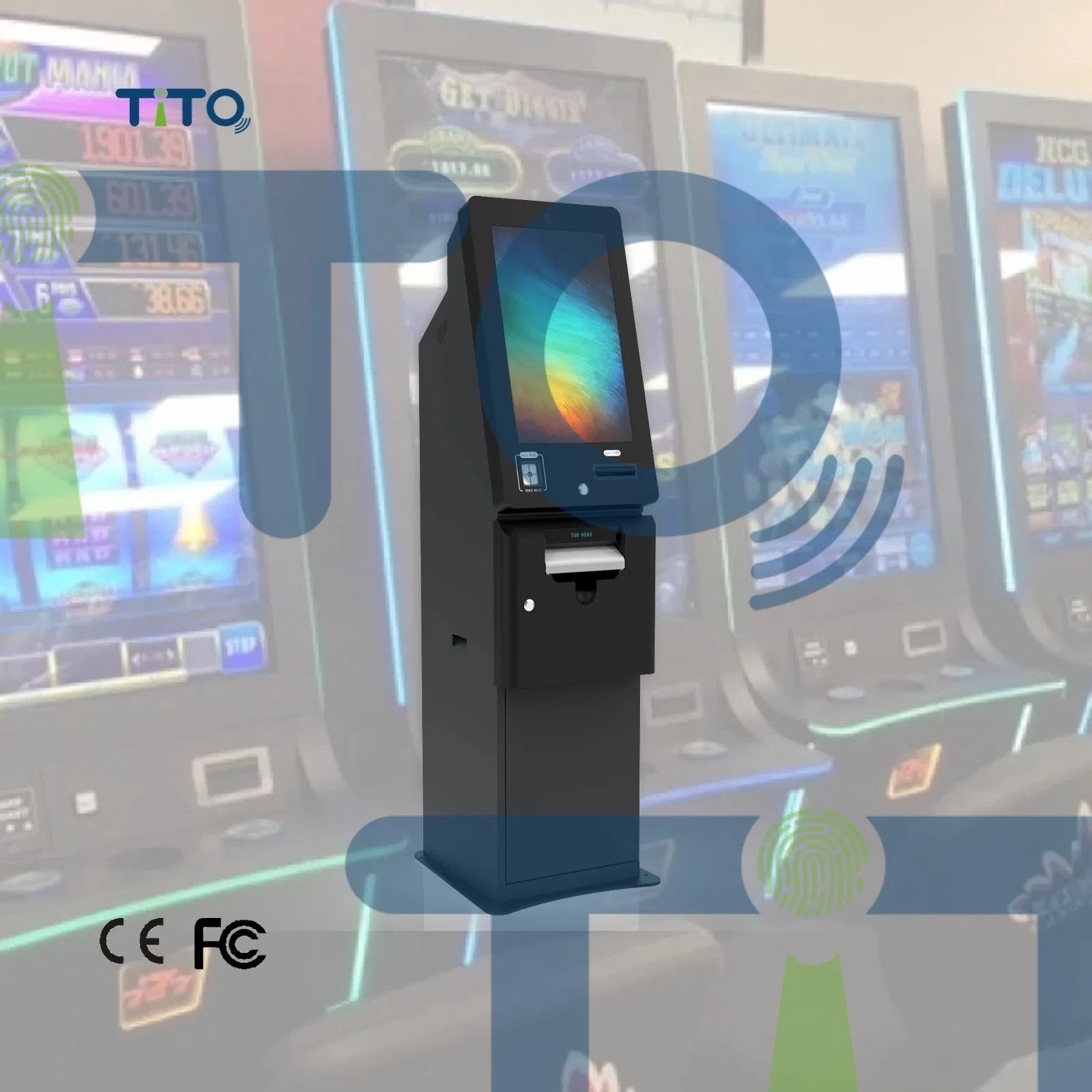 Self Payment Kiosk System for Skill Video Game Machine