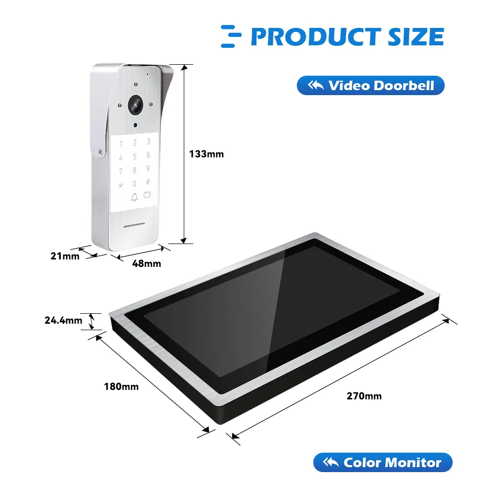 Video Door Phone Intercom System 6