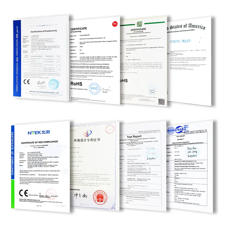 Certifications Display