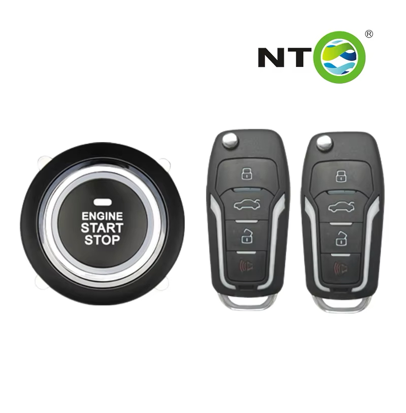 Keyless Entry Dual Remote Smart Security Car Alarm System