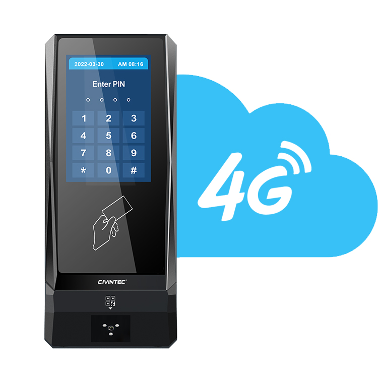 Civintec Relay Barcode Readers Clip 2D Qr Internet Connected USB RFID Contactless IC Card NFC Access Control Reader