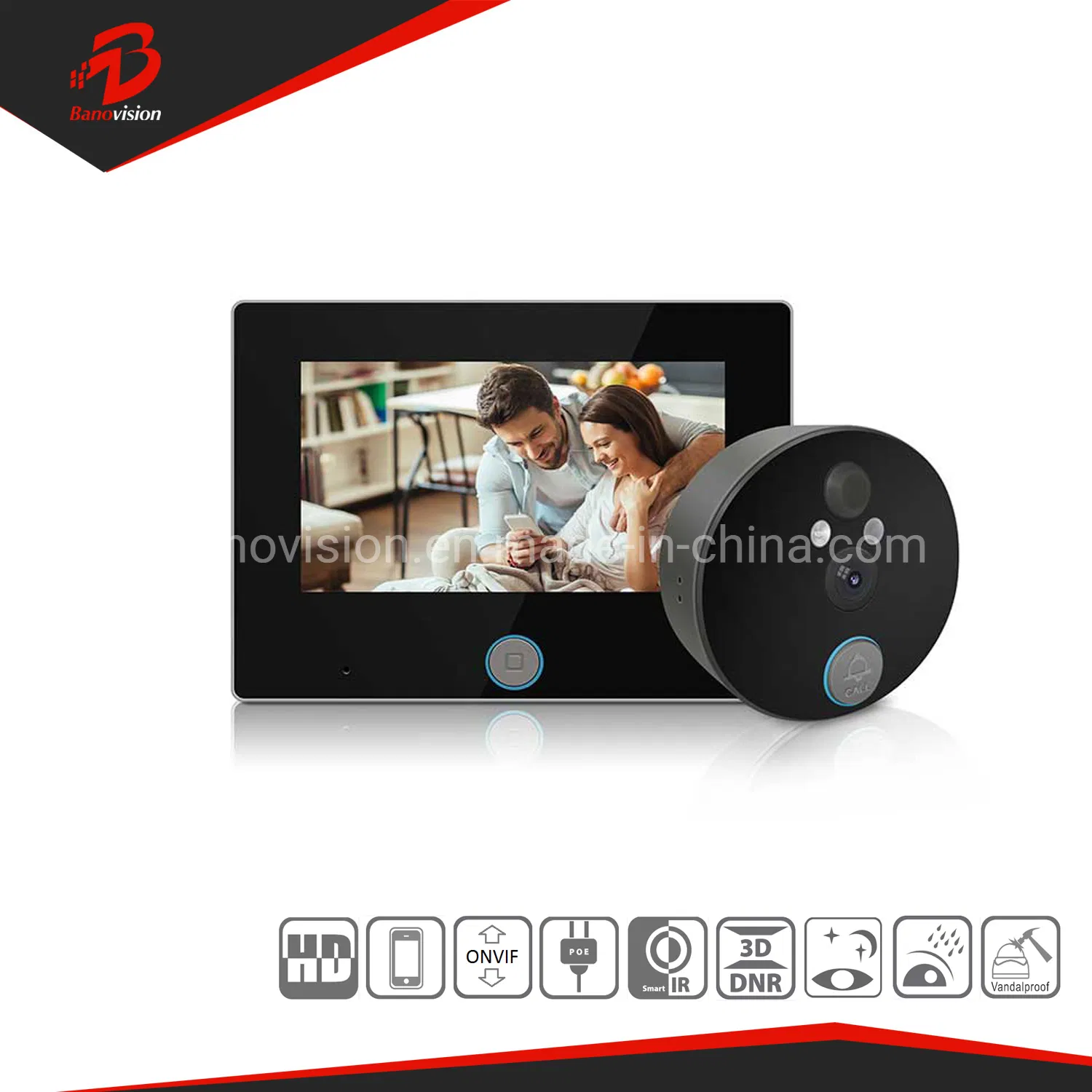 Tuya Wireless Video Doorbell Phone IP Doorbell Intercom System