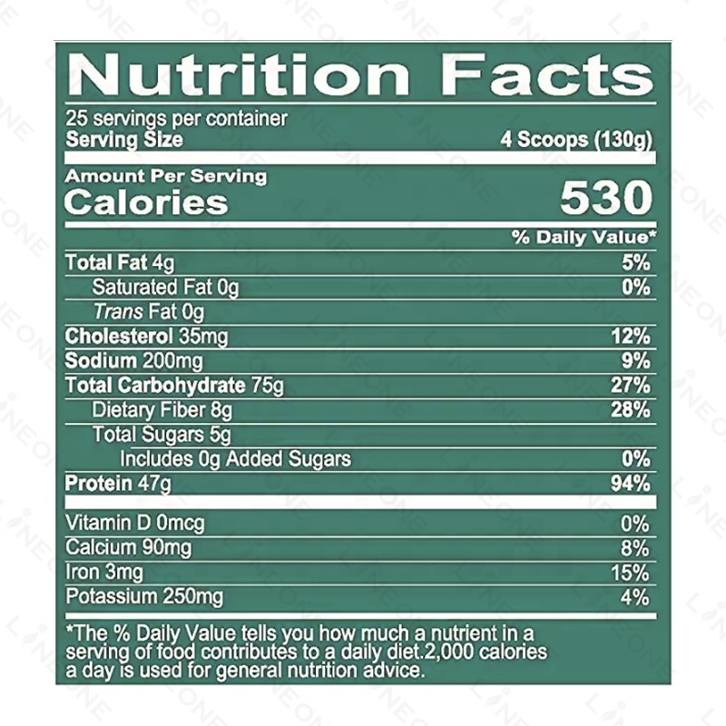 Wholesale Supply 100% Plant Based Health Beneficial Pea Protein Isolate Powder 250 gm 500g 1000g