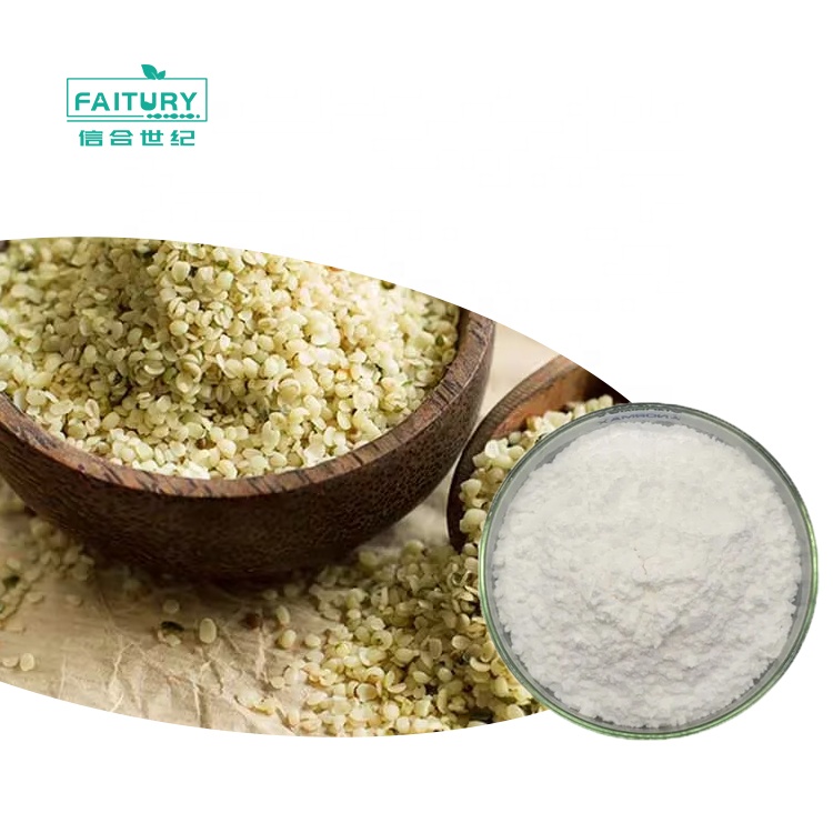 Faitury Wholesale Natural Hemp Seed Extract 50% Hemp Protein Powder